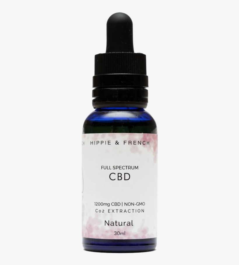 Hippie & French Full Spectrum High Potency 1200mg Natural - Fruit, transparent png download