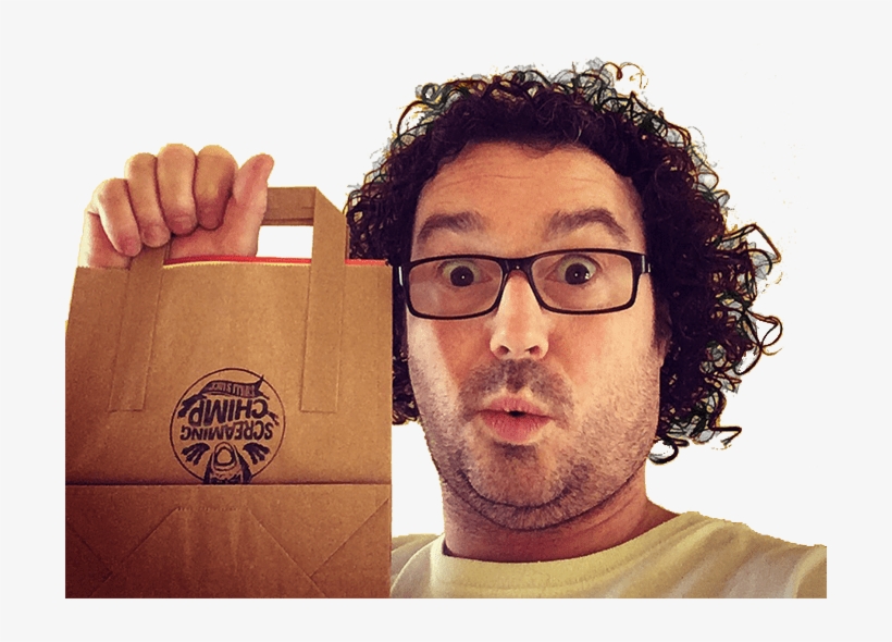 Screaming Chimp Chilli Sauce - Selfie, transparent png download