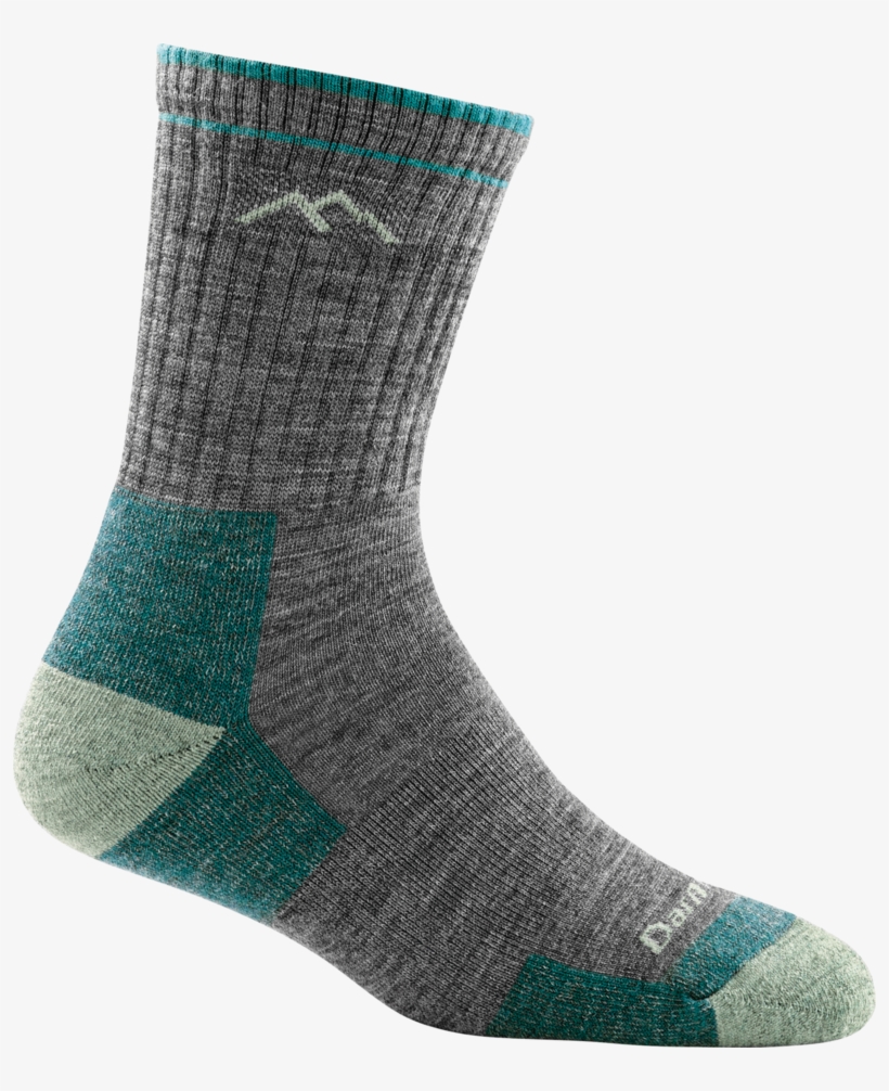 Darn Tough Women's Hiker Micro Crew Slate - Darn Tough, transparent png download