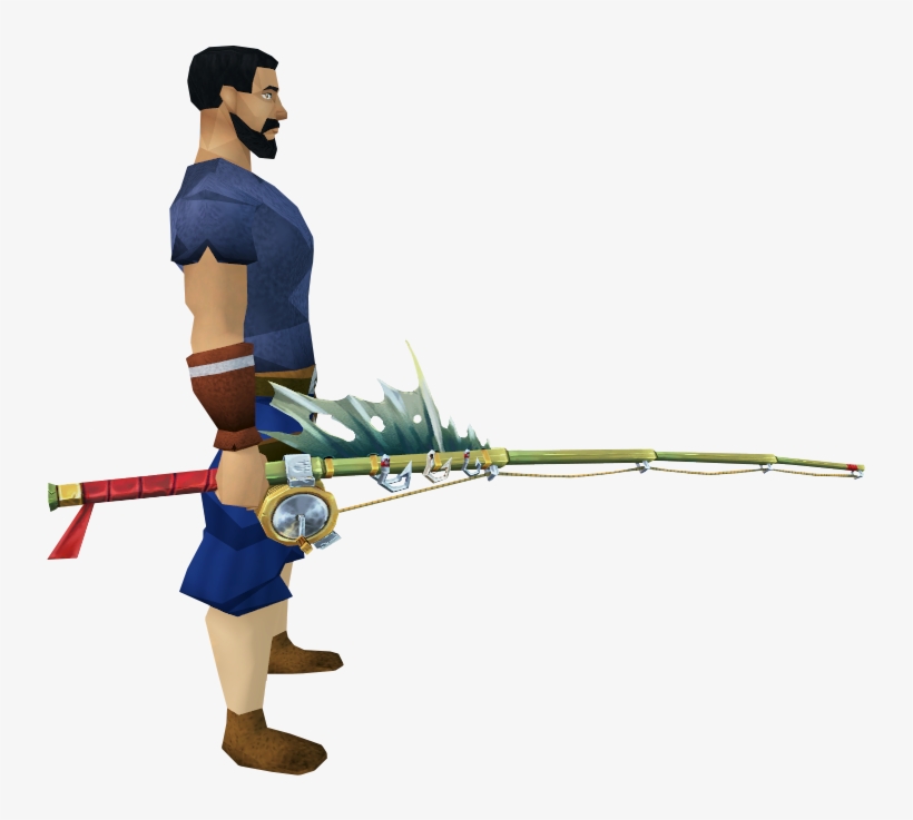 Tavia's Fishing Rod - Runescape Tavia's Fishing Rod, transparent png download