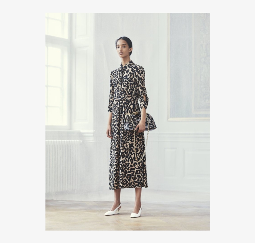 Baum Und Pferdgarten Alham Leopard Print Dress - Baum Und Pferdgarten Alham, transparent png download