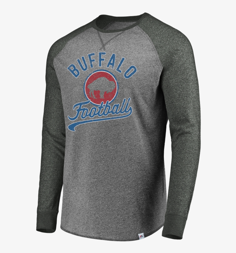 Picture Of Men's Nfl Buffalo Bills Historic Static - Long-sleeved T-shirt, transparent png download