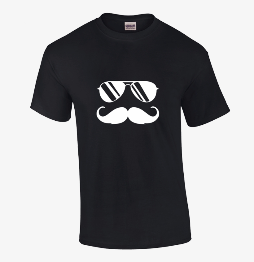 'mustache' Adult T-shirt - Seesaw T Shirt, transparent png download