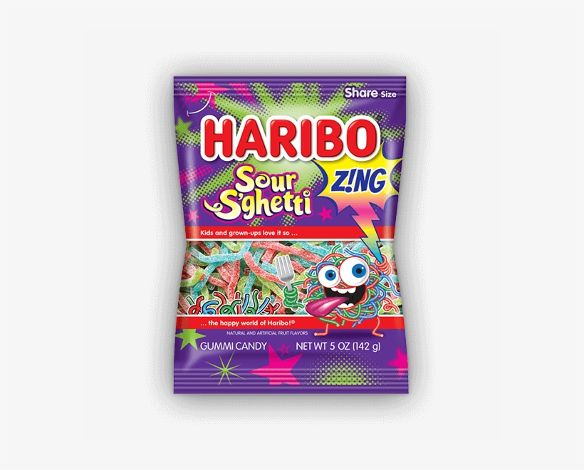Haribo Rhubarb And Custard Zing, transparent png download