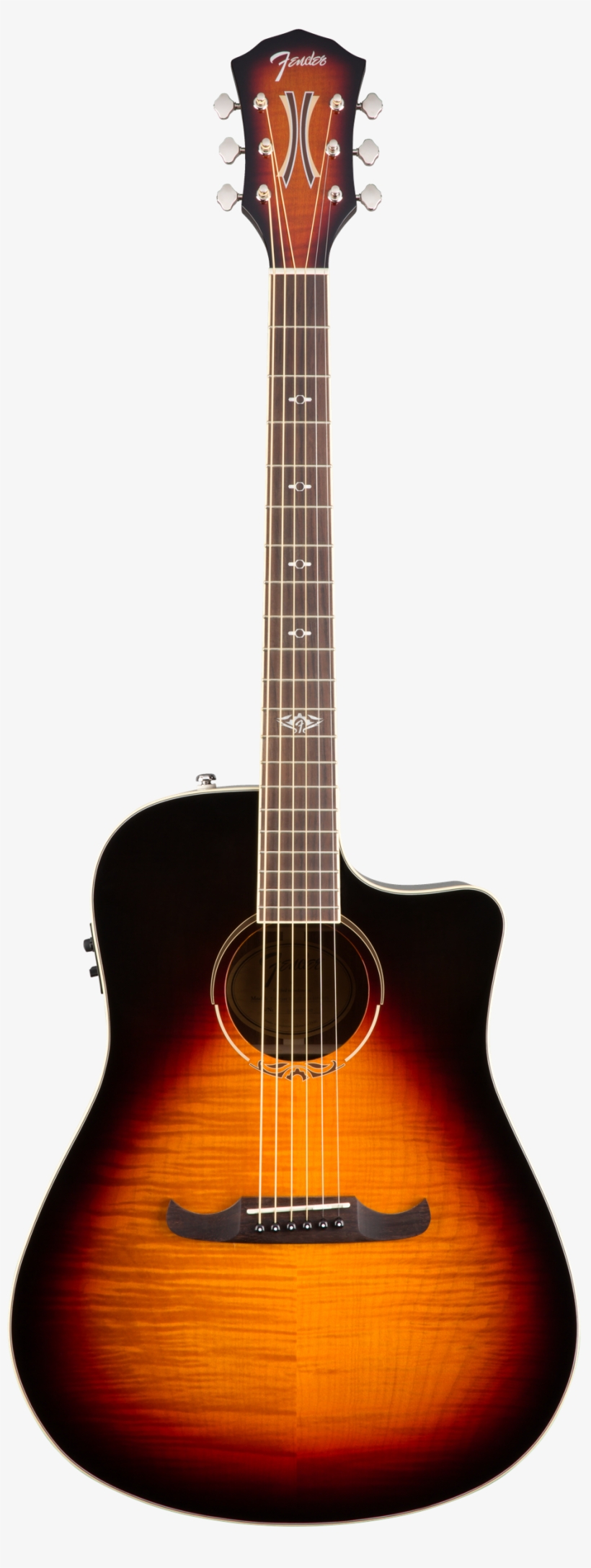 Fender T-bucket 300 Ce Acoustic-electric Guitar, transparent png download