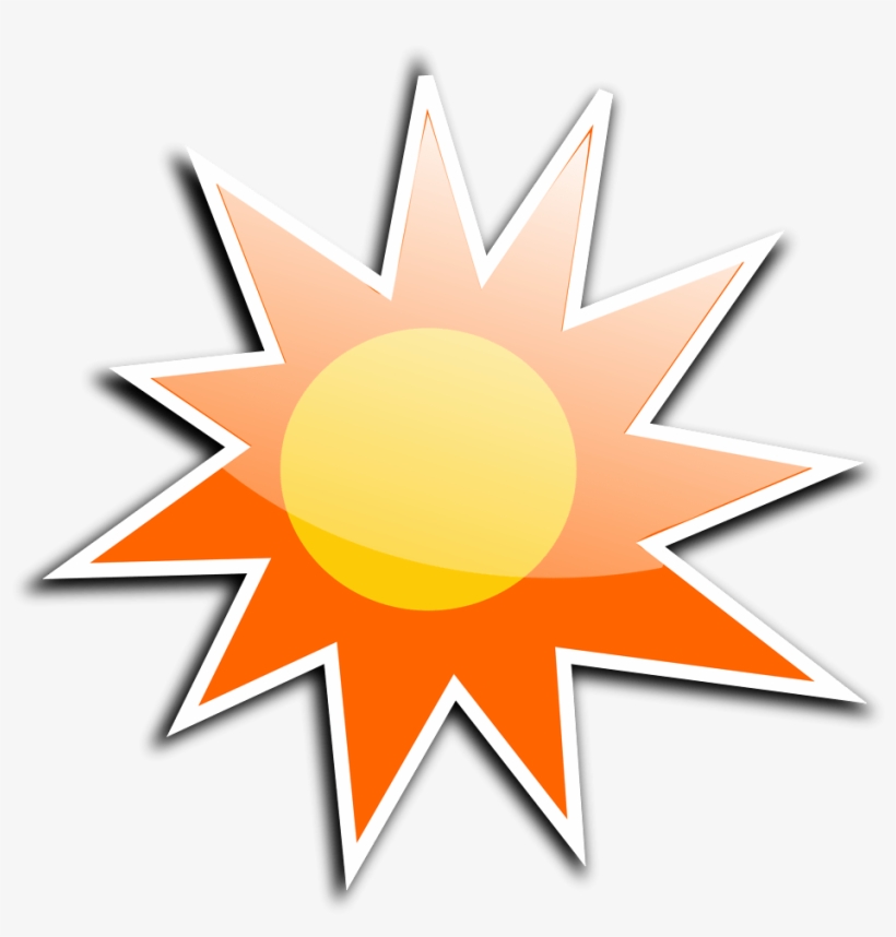 Sun Clip Art With Transparent Background - Clip Art, transparent png download