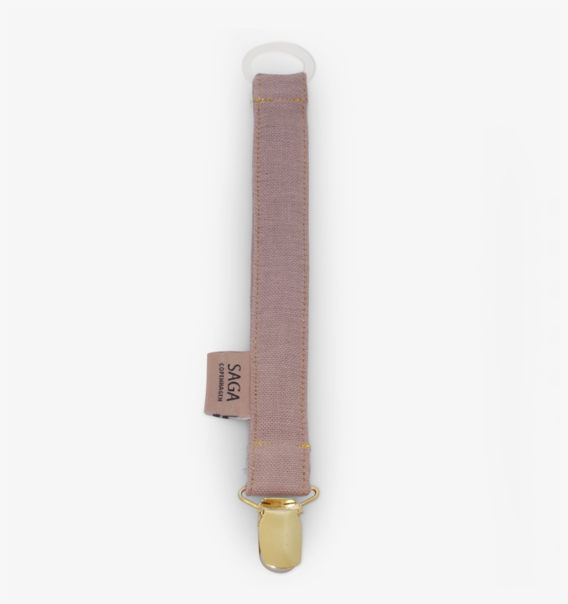 Mauve Pala Pacifier/dummy Clip - Belt, transparent png download