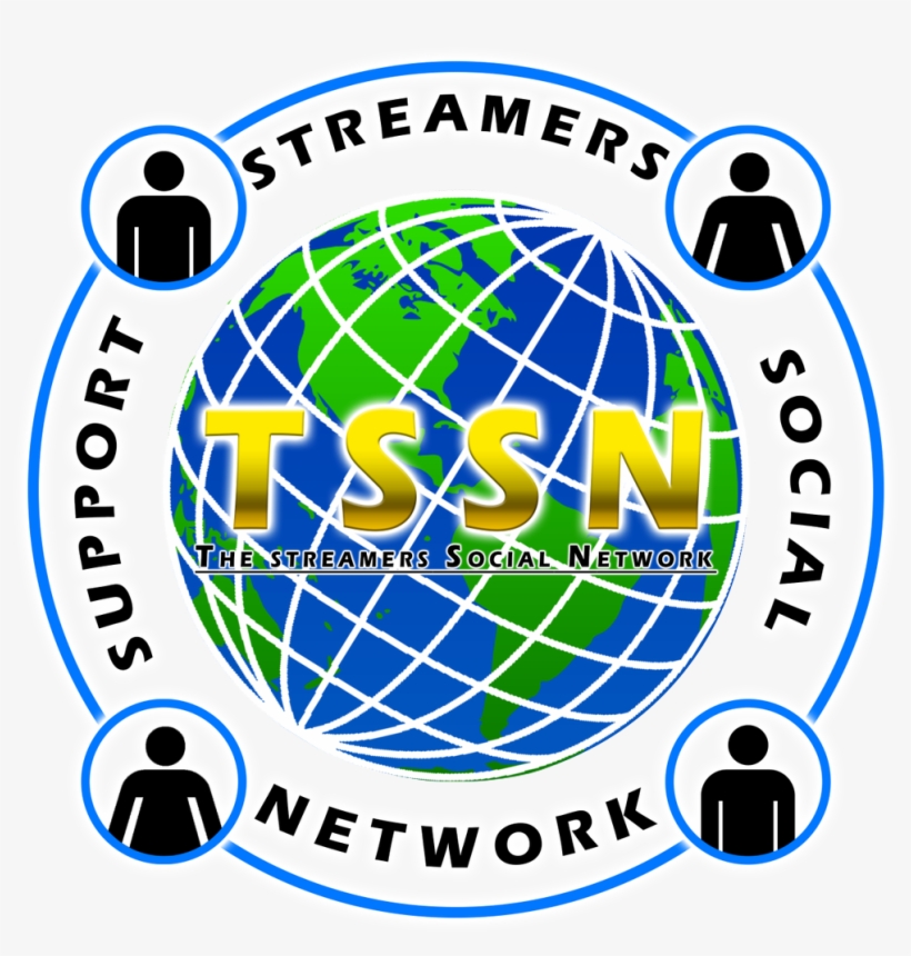 Network To The Streamers Social Network Same Community, - Circle, transparent png download