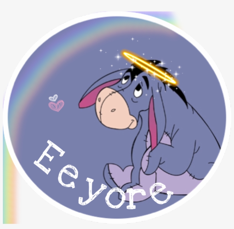 Eeyore Sticker - Cartoon, transparent png download