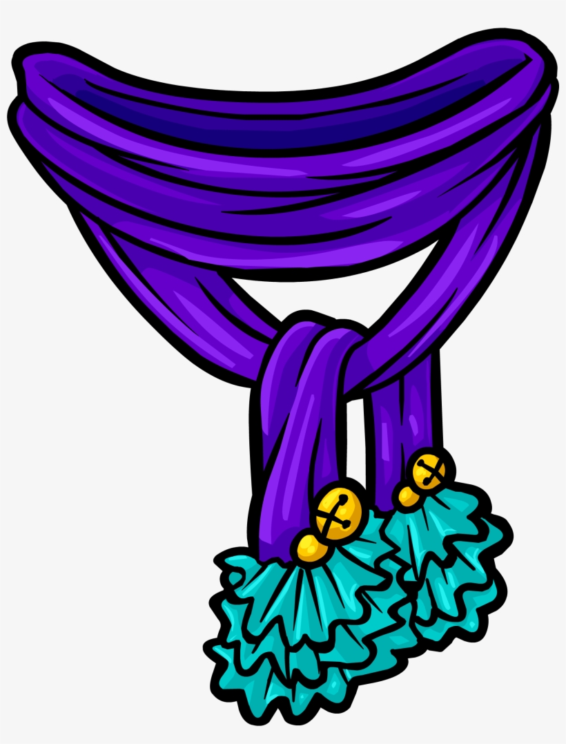Pom Pom Scarf, transparent png download