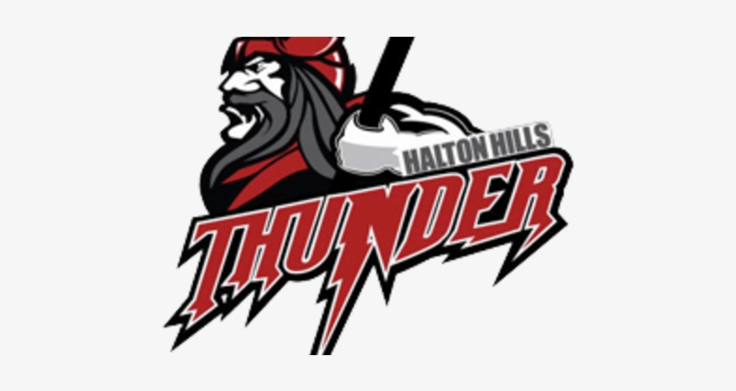 Halton Hills Novice Aa Thunder - Halton Hills Thunder Logo, transparent png download