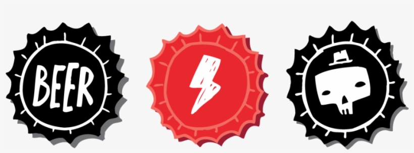Bottle Caps - Bottle Cap Tattoo, transparent png download