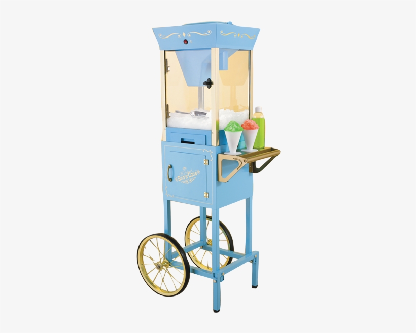 Snow Cone Cart Concession Machine Rentals - Nostalgia Snow Cone Cart, transparent png download