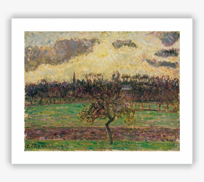 Meadows At \303\211ragny, Apple Tree, transparent png download