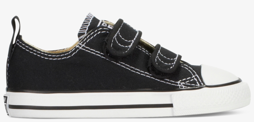 Chuck Taylor All Star 2v Tdlr/yth Black Black - Shoe, transparent png download