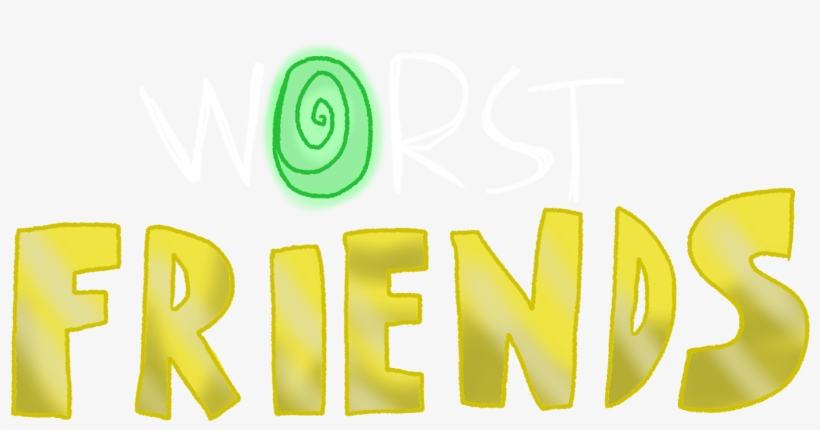 Worst Friends Logo White, transparent png download
