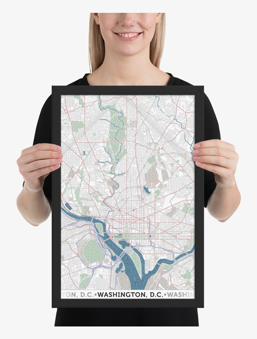 Load Image Into Gallery Viewer, Washington Dc Framed - Poster, transparent png download