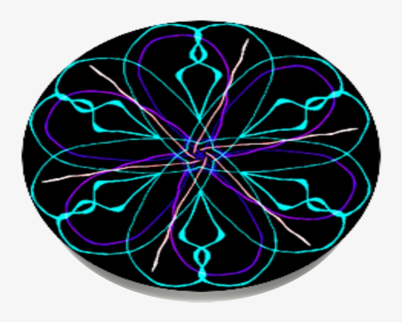 Blue Star, Popsockets - Circle, transparent png download
