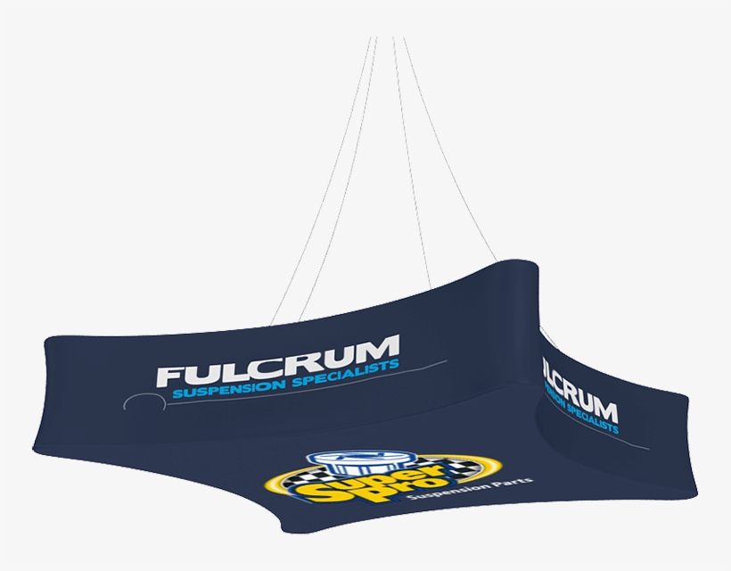 12′ Blimp Curved Quad - Electric Blue, transparent png download