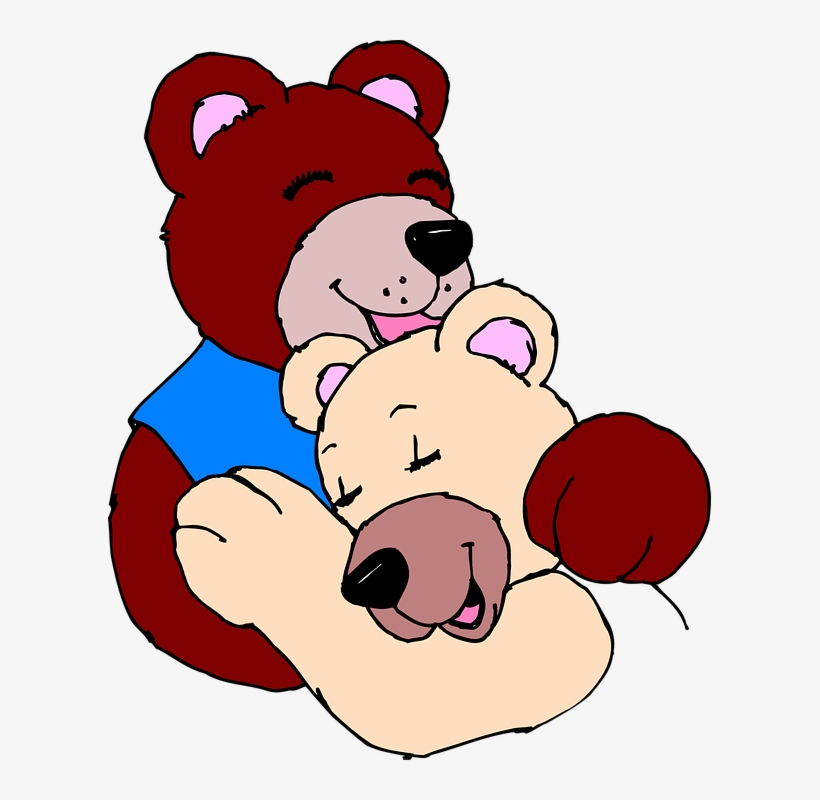 Svg Transparent Download Higpic Com Bears - Happy Hug Clip Art, transparent png download