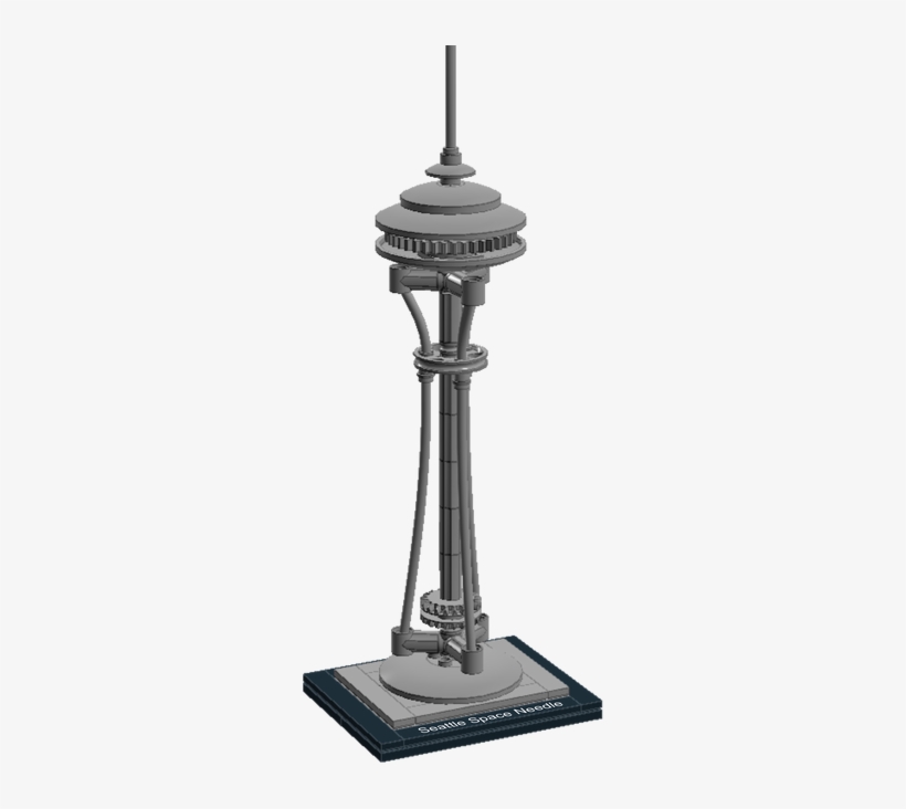 21003 Seattle Space Needle - Tower, transparent png download