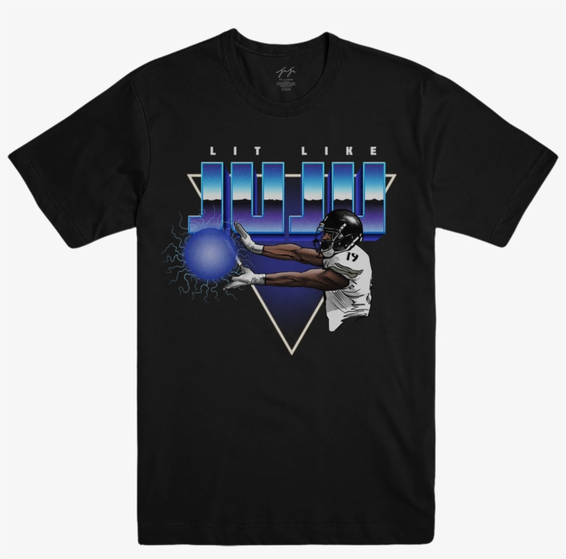 Lit Like Juju Tee Black - Active Shirt, transparent png download