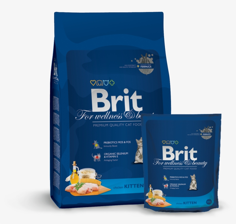 Brit Premium Cat Kitten - Brit Cat Food, transparent png download