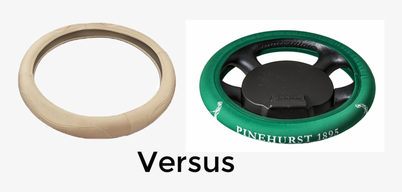 Leather Golf Cart Steering Wheel Covers Vs - Circle, transparent png download