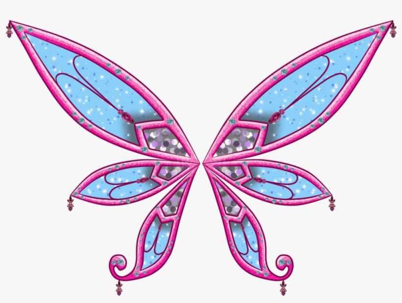 34 Heart With Angel Wings Drawings Free Cliparts That - Winx Club Mirta Enchantix Wings, transparent png download