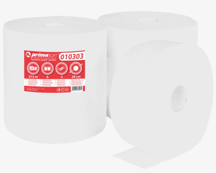 Toilet Paper Primasoft 280, Exclusive - Toaletní Papír Jumbo 280, transparent png download