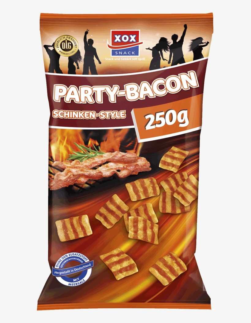 Xox Party Bacon 250g - Xox, transparent png download