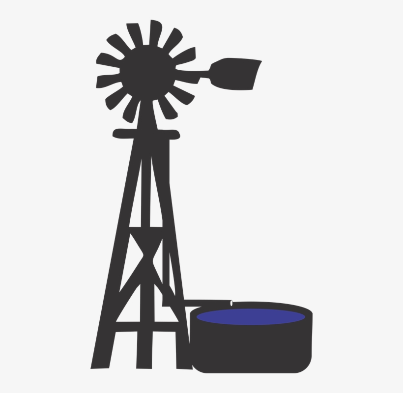 Windmill Clipart Molino - Molino De Granja Png, transparent png download