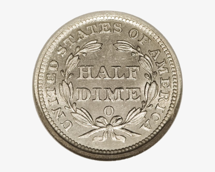 Variety Iiia Seated Half Dime - Modern Coins Seated Goddess On Them, transparent png download