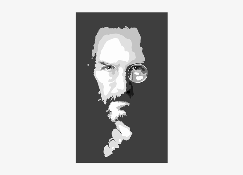 Illustrations Of Steve Jobs - Illustration, transparent png download