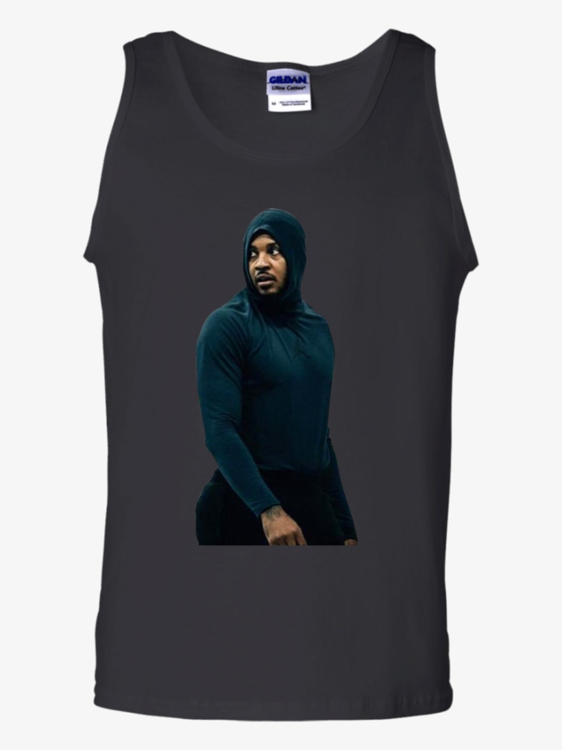 Carmelo Anthony T Shirt Cotton Tank Top - T-shirt, transparent png download
