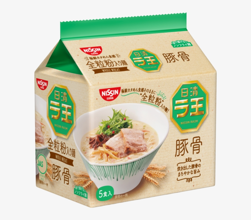 Nissin Raoh Tonkotsu Ramen Premium Japanese Instant - Nissin Raoh Whole Wheat, transparent png download