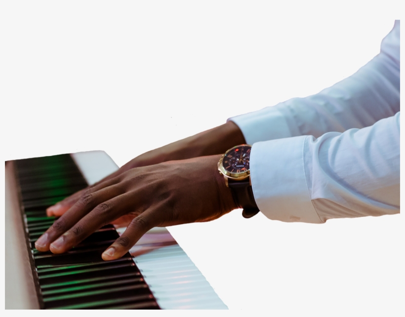Piano Keyboard Hands - Piano African American Hands, transparent png download