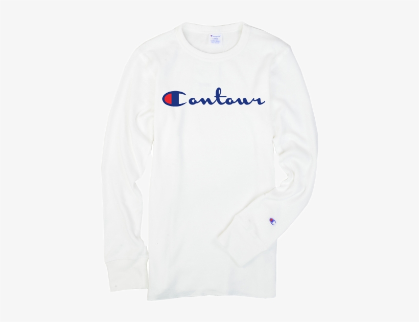 Champion Contour Long Sleeve - Long-sleeved T-shirt, transparent png download