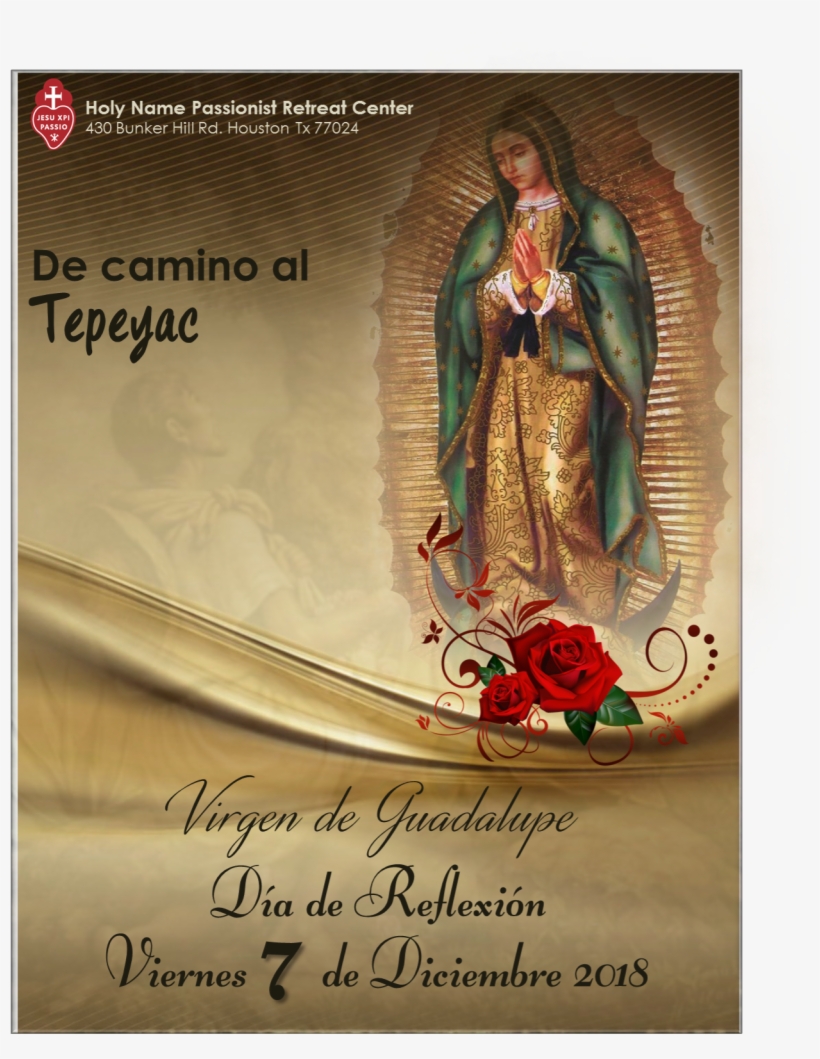 Dr Nuestra Señora De Guadalupe “camino Al Tepeyac” - Poster, transparent png download