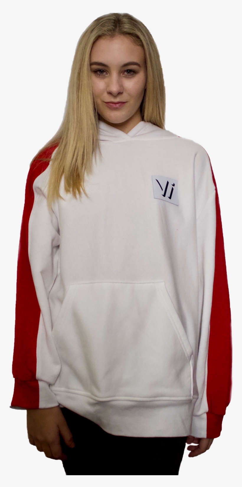 Red Insert W/ Red Hood - Sweatshirt, transparent png download