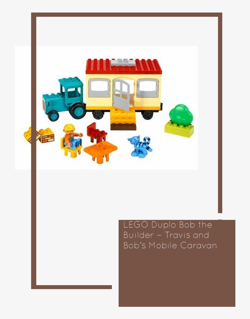 Lego Duplo Bob The Builder Travis And Bob's Mobile - Lego, transparent png download
