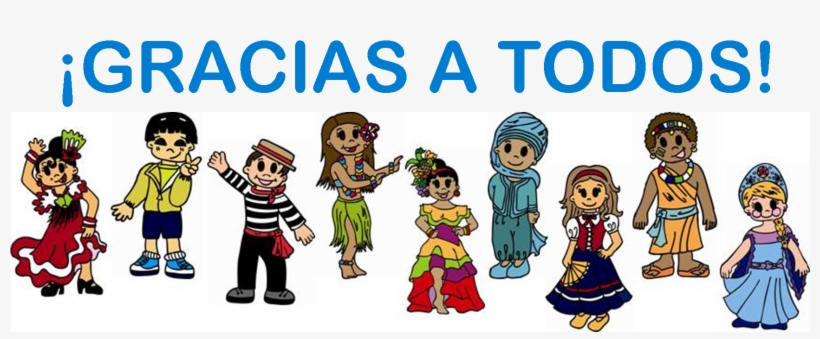 Gracias A Todos1 - Cartoon, transparent png download