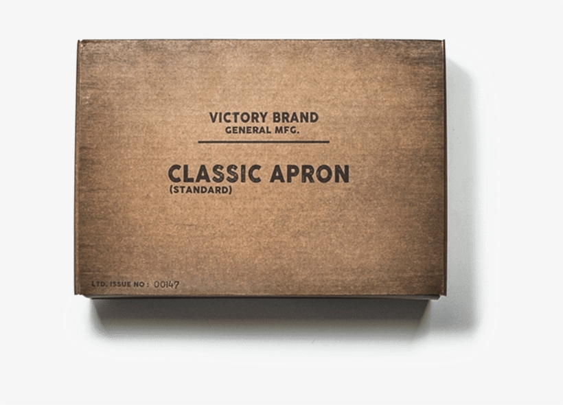 Classic Apron Packaging By Victory Barber & Brand For - Box, transparent png download