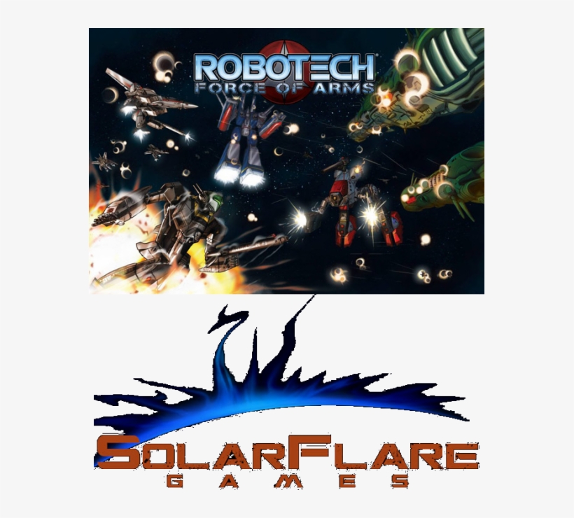 Force Of Arms” Card Game From Solar Flare Games - "robotech" (1985), transparent png download