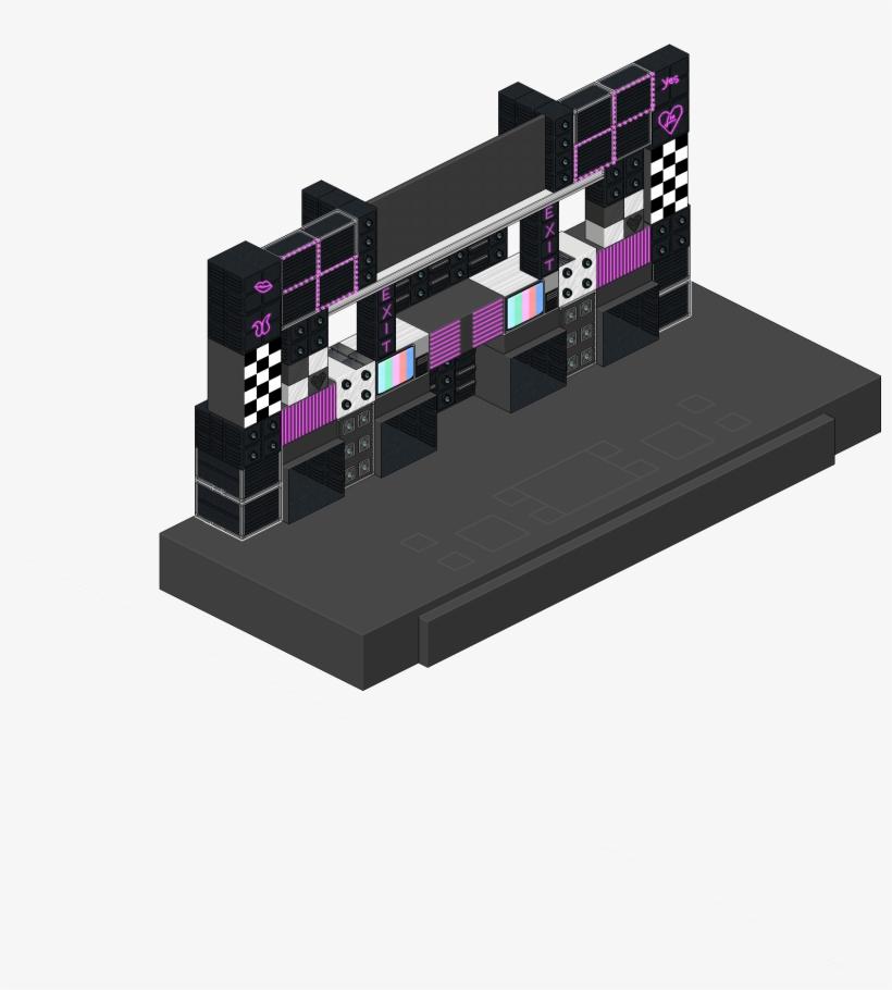 Palco Da Get Weird Tour 2 - Electronics, transparent png download
