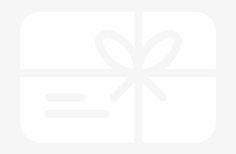 H006 Icon Gift Cards Ffffff 400x400@2x - Gift Card White Icon, transparent png download