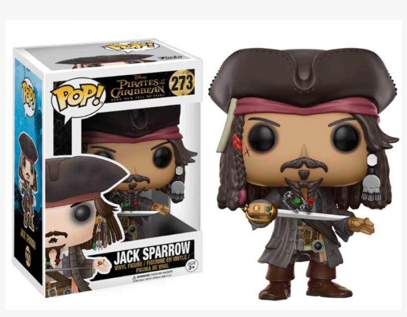 Funko Pop Pirates Of The Caribbean Jack Sparrow, transparent png download