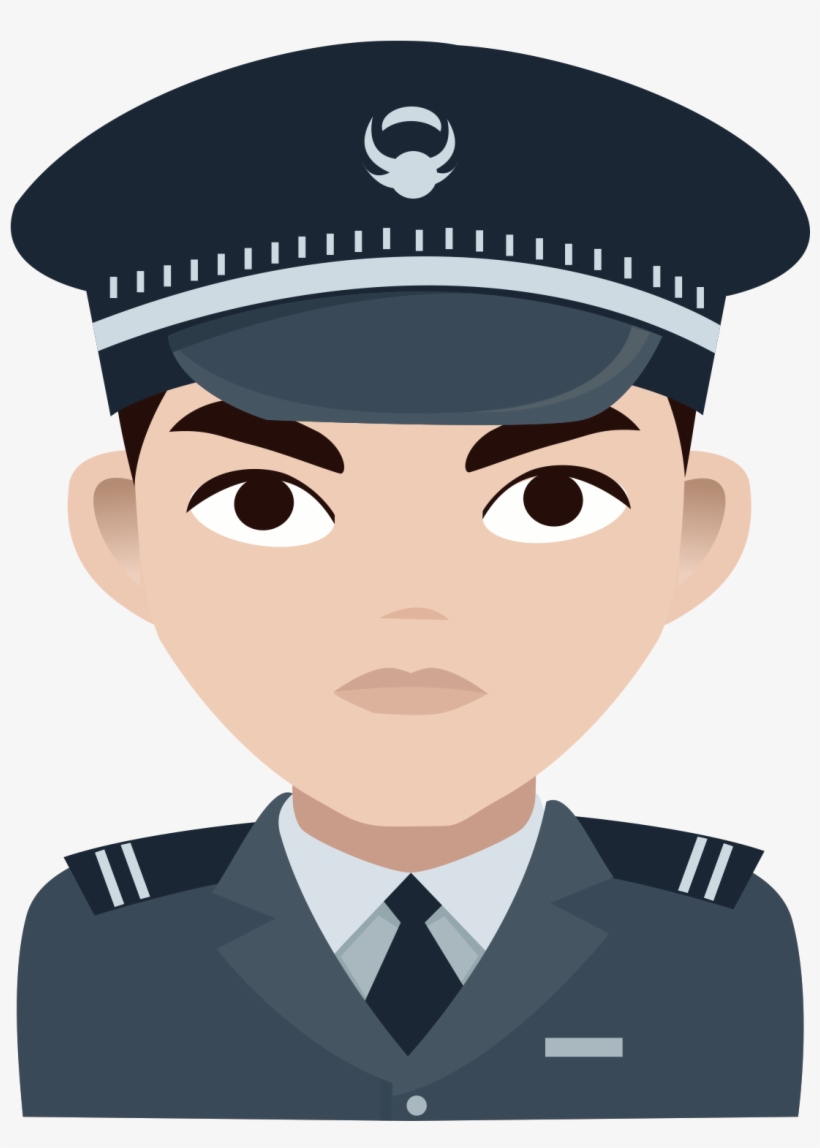 Flat Character Avatar Portrait Png And Psd - Cartoon, transparent png download