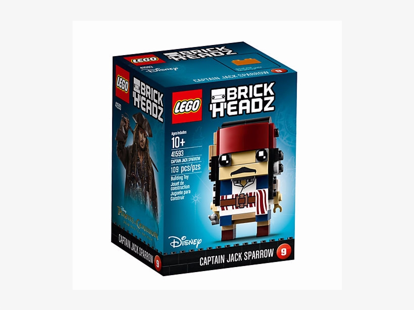 Captain Jack Sparrow - Lego Brickheadz Captain Jack Sparrow, transparent png download