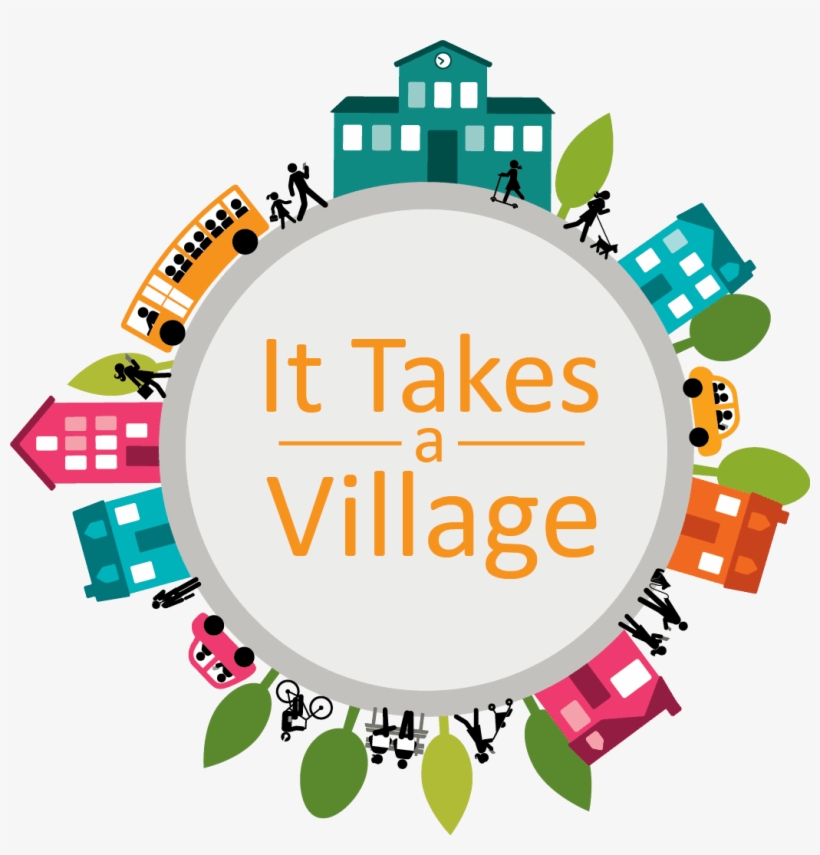 Village Png - Takes A Village, transparent png download